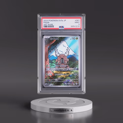 2024 Pokémon Sv5a-Crimson Haze #067 Pinsir - Art Rare (PSA 9 MINT)