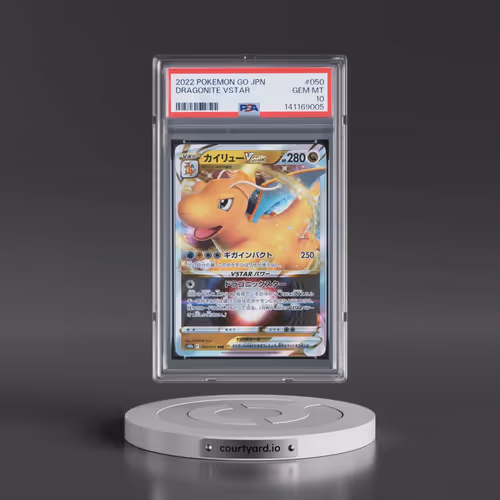2022 Pokémon Go #050 Dragonite Vstar (PSA 10 GEM MINT)