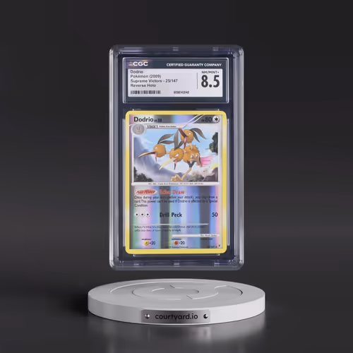 2009 Supreme Victors #25/147 Dodrio - Reverse Holo (CGC 8.5 NM-MT+)
