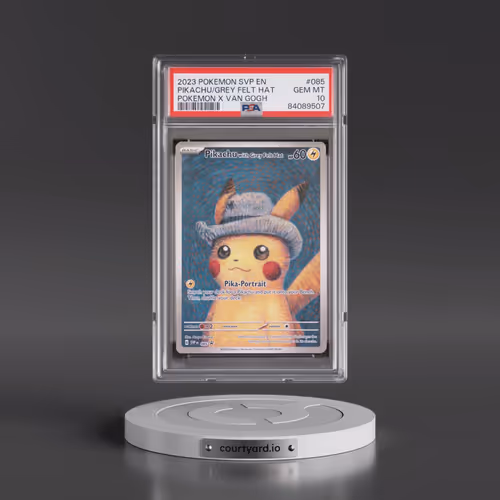 2023 Pokémon Svp EN-SV Black Star Promo #085 Pikachu With Grey Felt Hat - Pokemon X Van Gogh (PSA 10