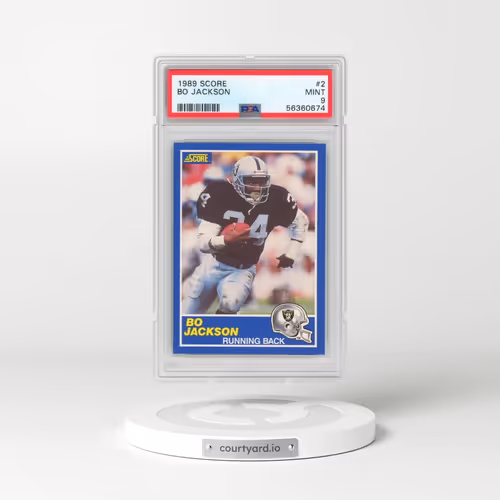 1989 Score #2 Bo Jackson (PSA 9 MINT)