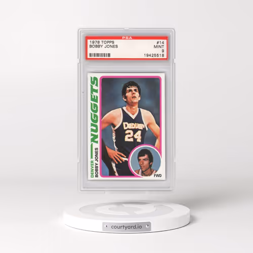 1978 Topps #14 Bobby Jones (PSA 9 MINT)