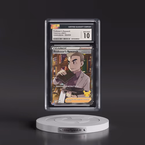2021 Celebrations #024/025 Professor's Research - Ultra Rare Holo (CGC 10 GEM MINT)