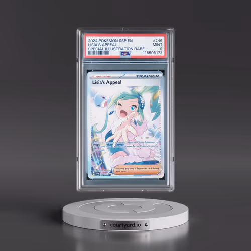 2024 Pokémon Ssp EN-Surging Sparks #246 Lisia's Appeal - Special Illustration Rare (PSA 9 MINT)