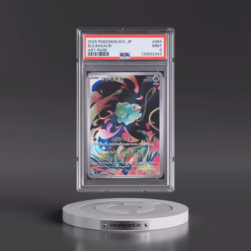 2025 Pokémon M1l-Mega Brave #064 Bulbasaur - Art Rare (PSA 9 MINT)