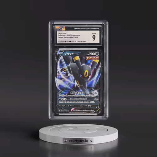 2021 Eevee Heroes #047/069 Umbreon V - Holo (CGC 9 MINT)