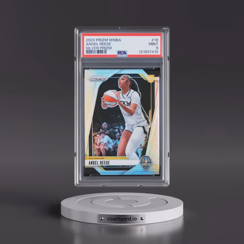 2024 Panini Prizm WNBA #10 Angel Reese - Silver Prizm (PSA 9 MINT)