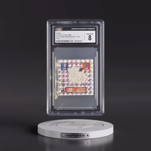 1996 Hyper Sticker Collection Part 1 (1996) #162 Clefairy - Prism (CGC 8 NM-MT)