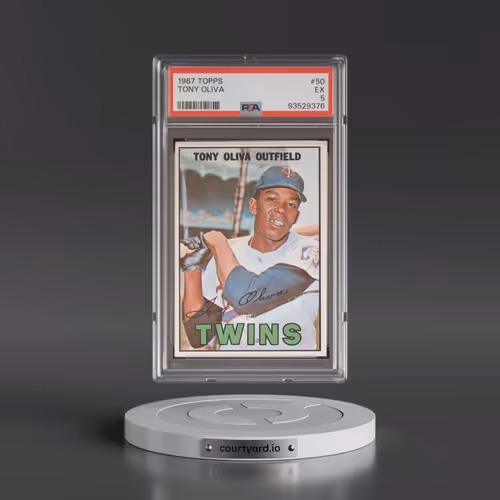 1967 Topps #50 Tony Oliva (PSA 5 EX)