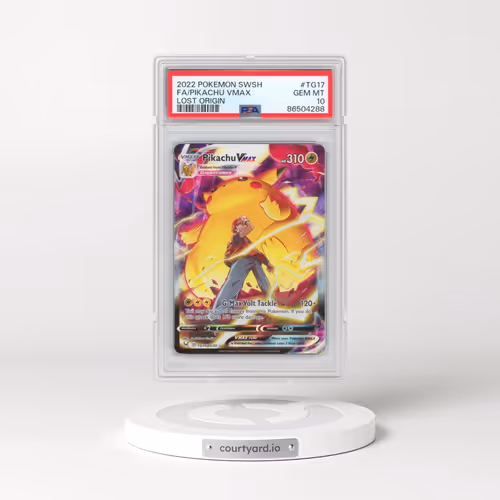 2022 Pokémon Sword & Shield Lost Origin #TG17 Pikachu Vmax - Full Art (PSA 10 GEM MINT)