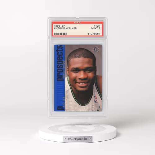 1996 SP #127 Antoine Walker (PSA 9 MINT)