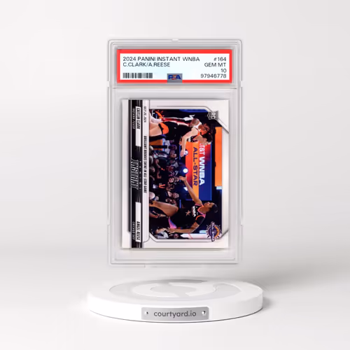 2024 Panini Instant WNBA #164 Angel Reese/Caitlin Clark (PSA 10 GEM MINT)
