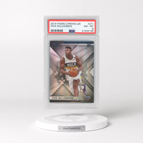 2019 Panini Chronicles #271 Zion Williamson (PSA 8 NM-MT)
