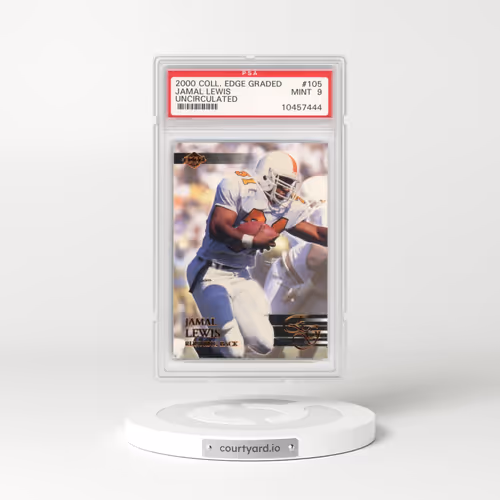 2000 Collector's Edge Graded #105 Jamal Lewis - Uncirculated (PSA 9 MINT)