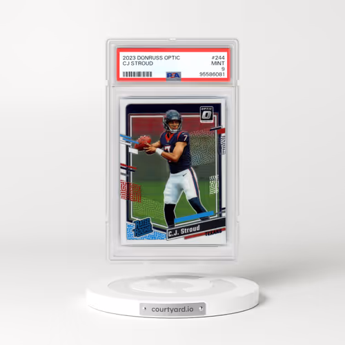 2023 Panini Donruss Optic #244 CJ Stroud (PSA 9 MINT)
