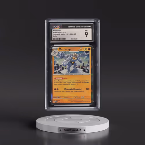 2023 Scarlet & Violet 151 - MEW EN #068/165 Machamp - Holo (CGC 9 MINT)