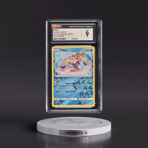 2017 Shining Legends #24/73 Palkia - Reverse Holo (CGC 9 MINT)