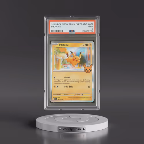 2023 Pokémon Trick or Trade #062 Pikachu (PSA 9 MINT)