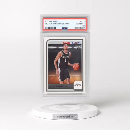 2023 Panini NBA Hoops #277 Victor Wembanyama (PSA 10 GEM MINT)