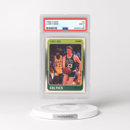 1988 Fleer #9 Larry Bird (PSA 9 MINT)