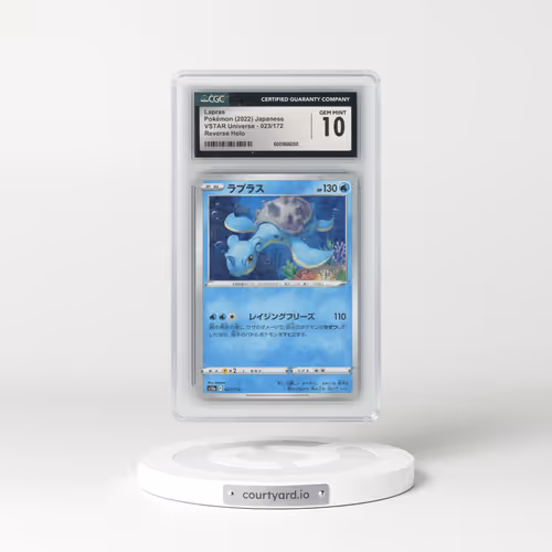 2022 VSTAR Universe #023/172 Lapras - Reverse Holo Speckled (CGC 10 GEM MINT)
