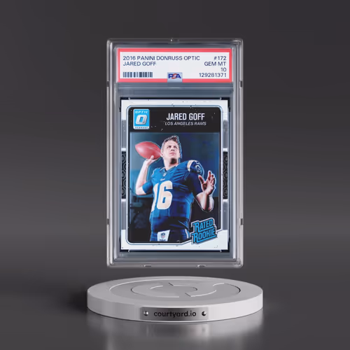 2016 Panini Donruss Optic #172 Jared Goff (PSA 10 GEM MINT)