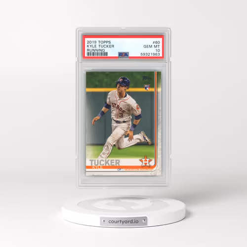 2019 Topps #60 Kyle Tucker - Running (PSA 10 GEM MINT)