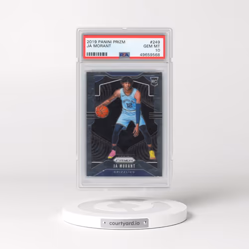 2019 Panini Prizm #249 Ja Morant (PSA 10 GEM MINT)