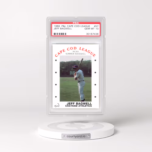 1988 P&L Cape Cod League #57 Jeff Bagwell (PSA 10 GEM MINT)
