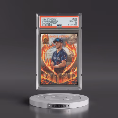2024 Bowman Rising Infernos #RI14 Walker Jenkins (PSA 10 GEM MINT)