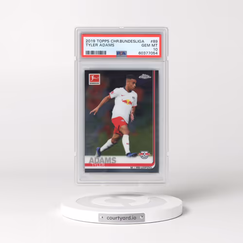2019 Topps Chrome Bundesliga #89 Tyler Adams (PSA 10 GEM MINT)