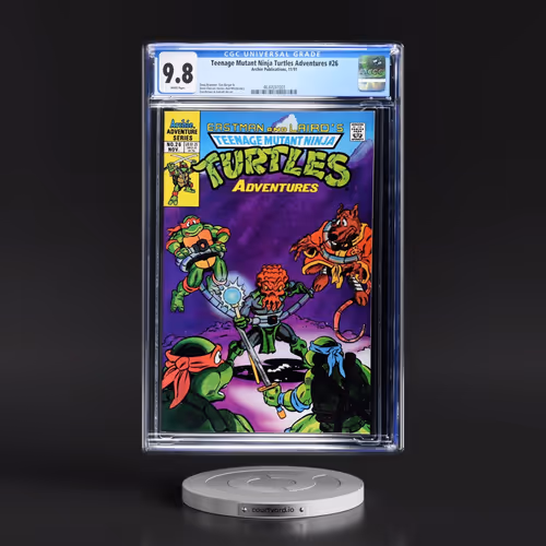 Teenage Mutant Ninja Turtles Adventures #26 CGC 9.8 White Pages (Archie Publications, 11/91) - Unive