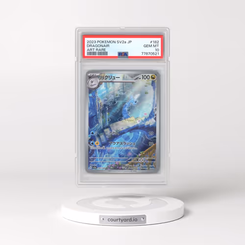 2023 Pokémon Sv2a-Pokemon 151 #182 Dragonair - Art Rare (PSA 10 GEM MINT)