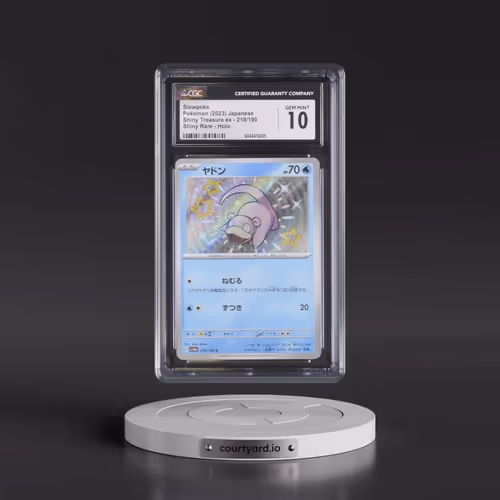 2023 Shiny Treasure ex #219/190 Slowpoke - Shiny Rare Holo (CGC 10 GEM MINT)