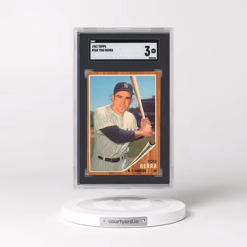 1962 Topps #360 Yogi Berra (SGC 3 VG)