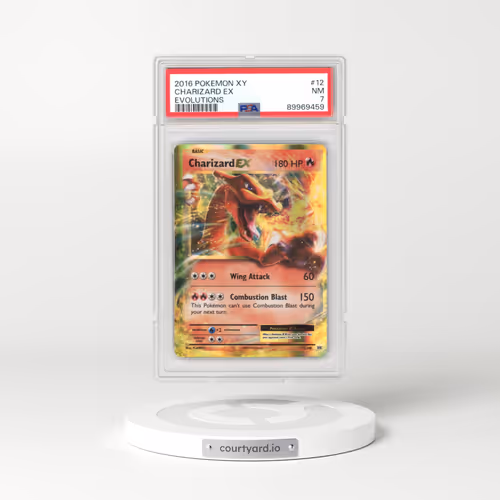 2016 Evolutions #12 Charizard EX - Holo (PSA 7 NM)