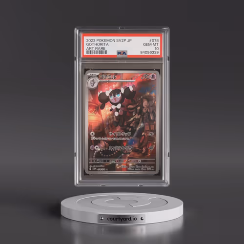 2023 Pokémon Sv2p-Snow Hazard #078 Gothorita - Art Rare (PSA 10 GEM MINT)