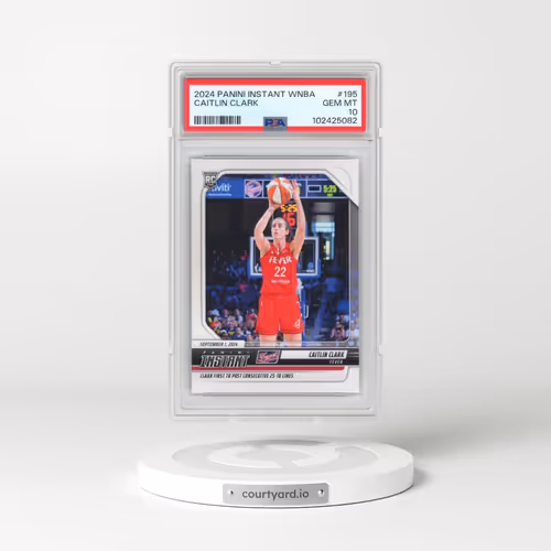 2024 Panini Instant WNBA #195 Caitlin Clark (PSA 10 GEM MINT)