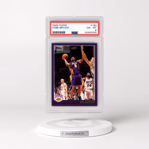 2000 Topps #189 Kobe Bryant (PSA 8 NM-MT)