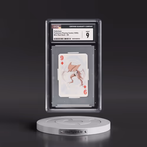 1999 Mini Blue Deck (Red Light from Pokeball) #9¦ Kabutops (CGC 9 MINT)