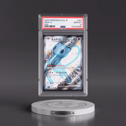 2023 Pokémon Sv4a-Shiny Treasure EX #327 Mew EX - Holo Ssr (PSA 10 GEM MINT)