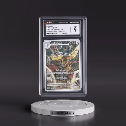 2024 Pokémon Svp EN-SV Black Star Promo #130 Kingambit - Shrouded Fable Illustration Collection (CGC