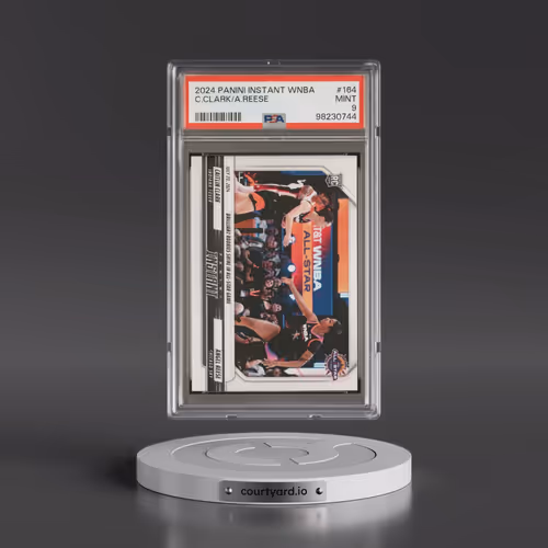 2024 Panini Instant WNBA #164 Angel Reese/Caitlin Clark (PSA 9 MINT)