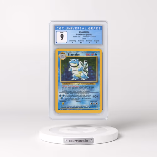 1999 Base Set #2/102 Blastoise - Holo (CGC 9 MINT)