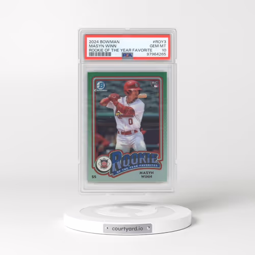 2024 Bowman Rookie of the Year Favorites #ROY3 Masyn Winn (PSA 10 GEM MINT)