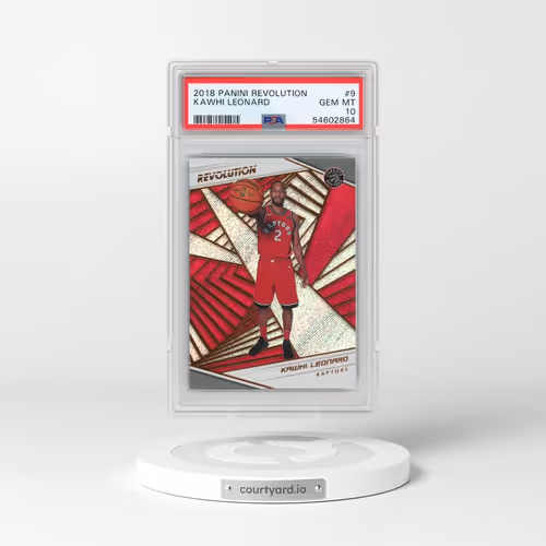 2018 Panini Revolution #9 Kawhi Leonard (PSA 10 GEM MINT)