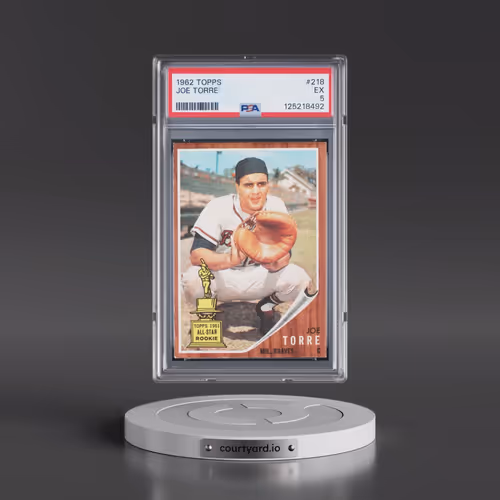 1962 Topps #218 Joe Torre (PSA 5 EX)