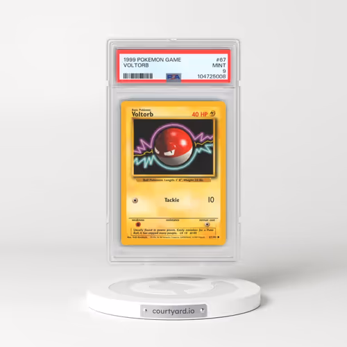 1999 Pokémon Game #67 Voltorb (PSA 9 MINT)