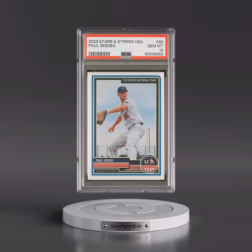 2023 Panini Stars & Stripes USA #80 Paul Skenes (PSA 10 GEM MINT)