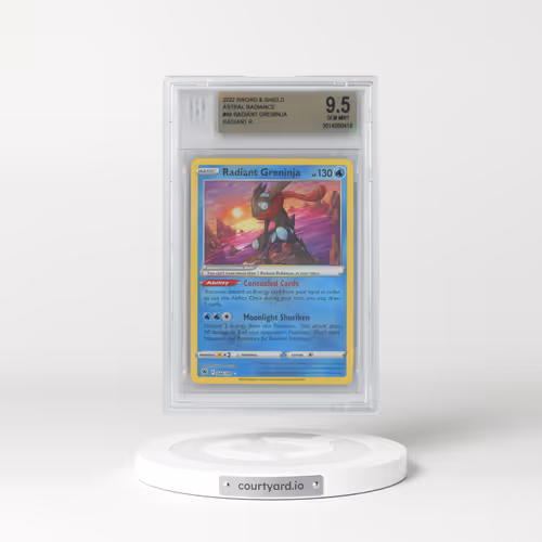 2022 Astral Radiance #46 Radiant Greninja (BGS 9.5 GEM MINT)